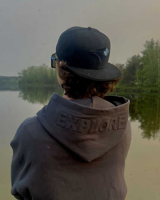 Lix hoodies gris charcoal 3d impression.