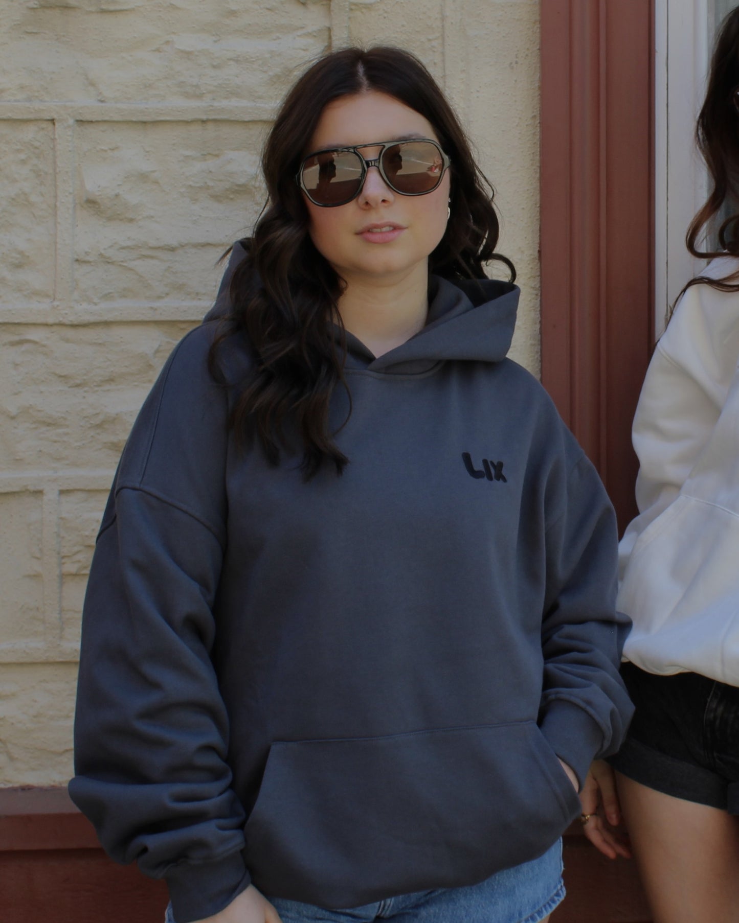 Hoodie Explore - Gris