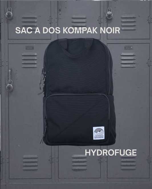 KOMPAK Black backpack