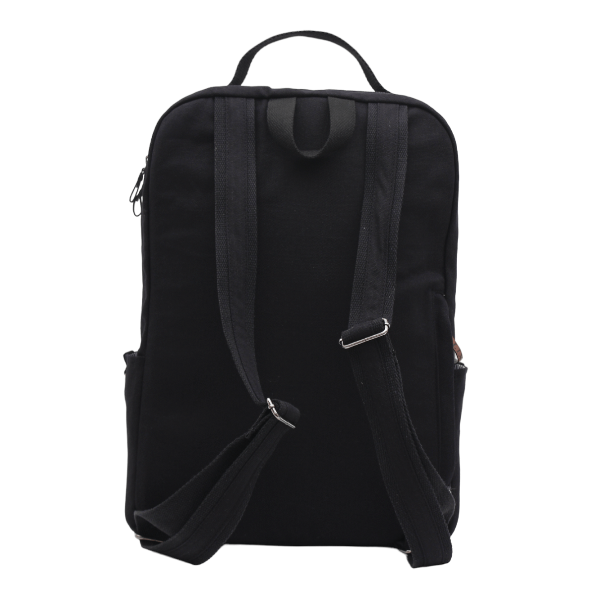 Sac à dos de couleur noir concu au Québec pour l'école. Backpack made in canada. Lix. Sac a dos Canada