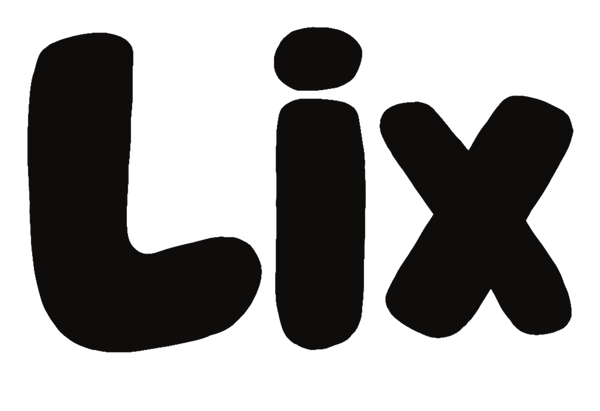 Logo Lix design, Amos.