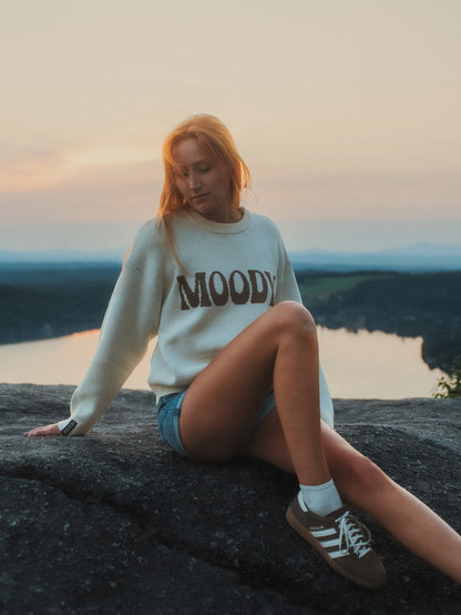 Tricot Moody crème Last Light LIX Design – Pull chaud, style aventure et montagne.