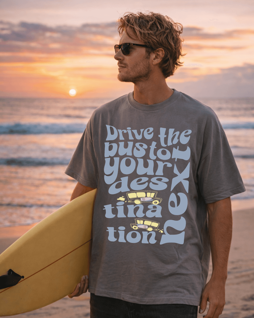 T-Shirt Drive The Bus