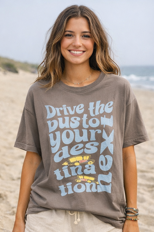 T-Shirt Drive The Bus