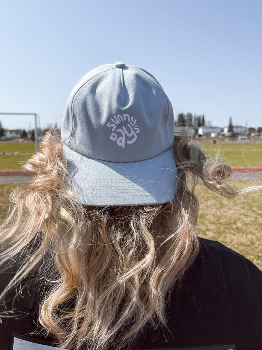 Casquette bleu pâle dad hat. 