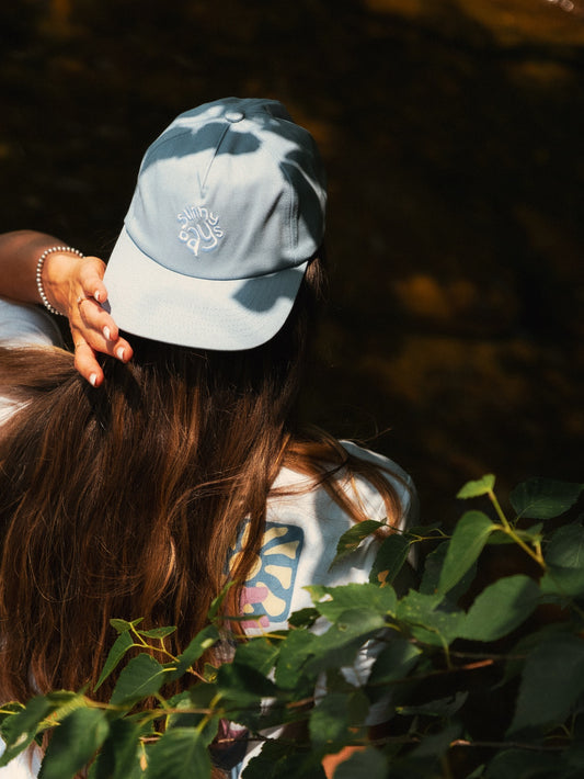 Casquette Sunny Days bleue LIX Design – Casquette toile outdoor, style aventure.