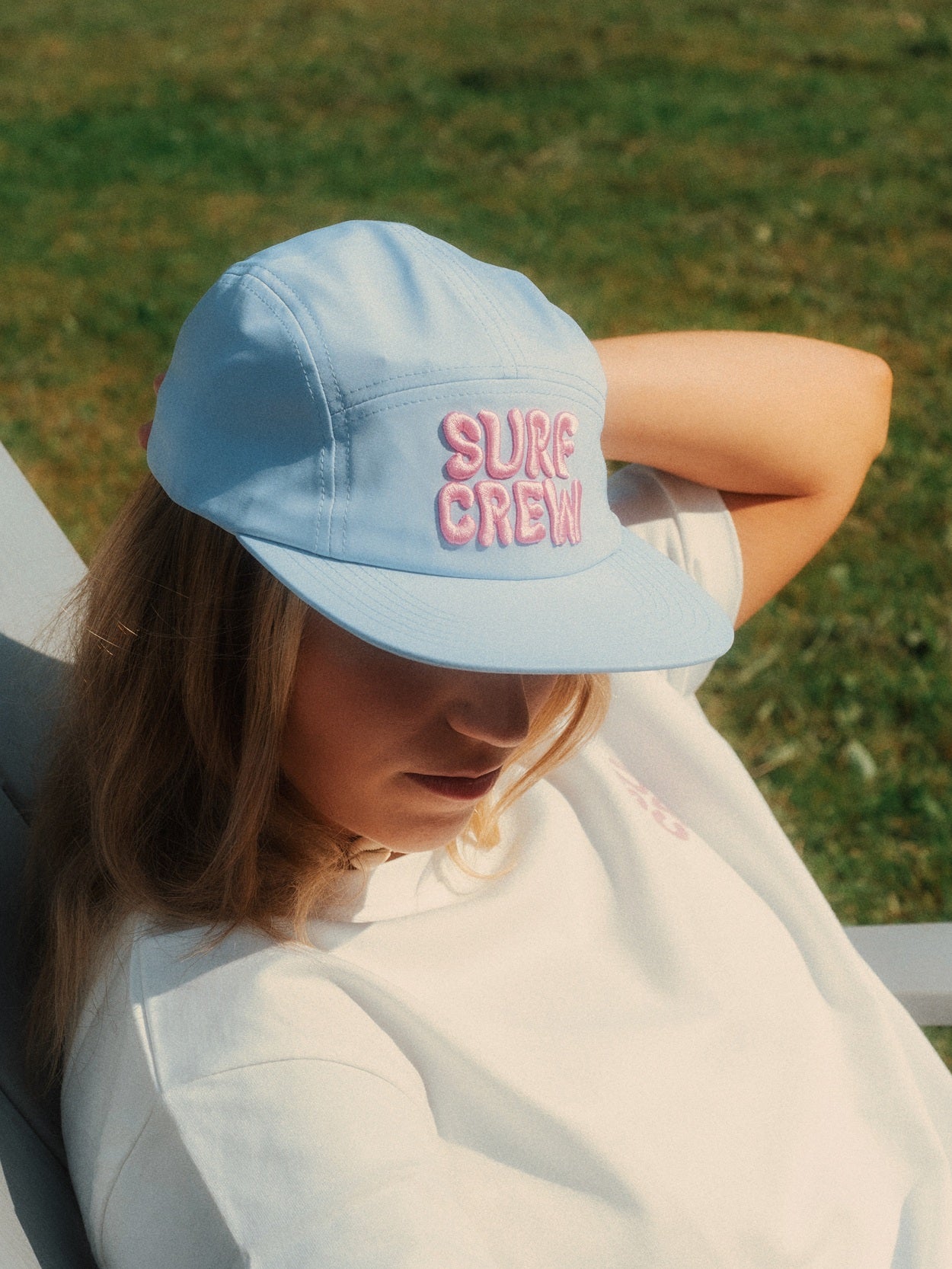 Casquette Surf Crew bleue LIX Design – Casquette toile outdoor, marque québécoise.