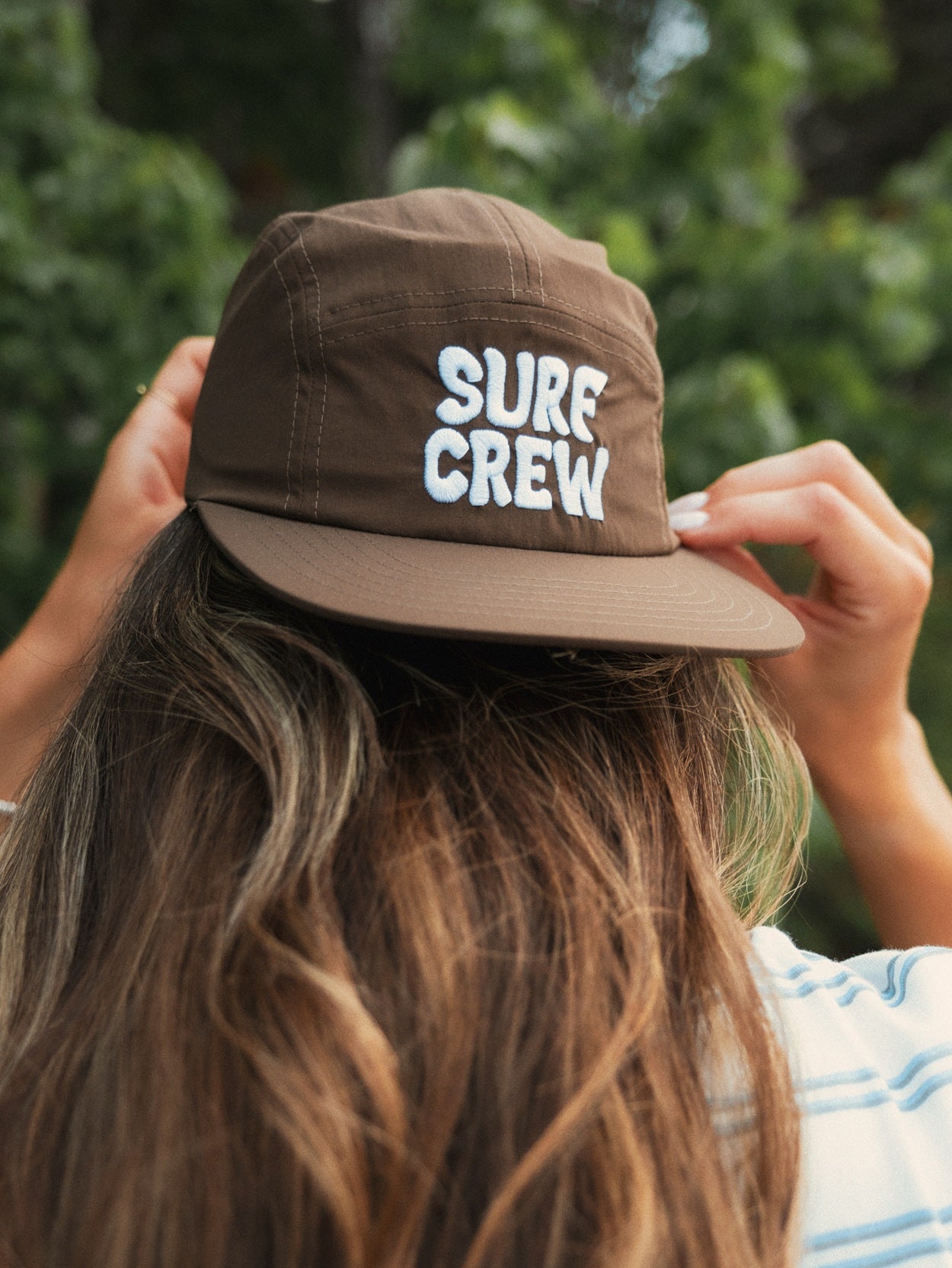 Casquette Surf Crew brune LIX Design – Look lifestyle premium, marque québécoise.