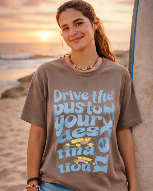 T-Shirt Drive The Bus