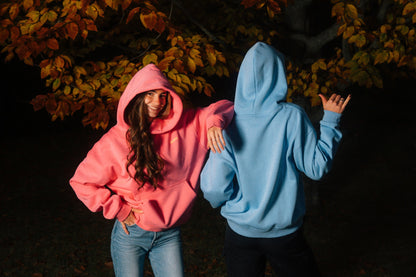 Velvet Haze Hoodie | Cloud Blue