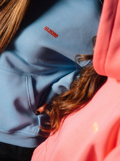 Velvet Haze Hoodie | Cloud Blue