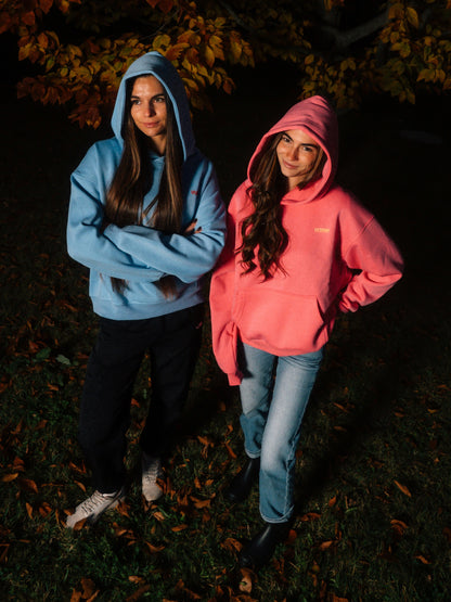 Velvet Haze Hoodie | Cloud Blue