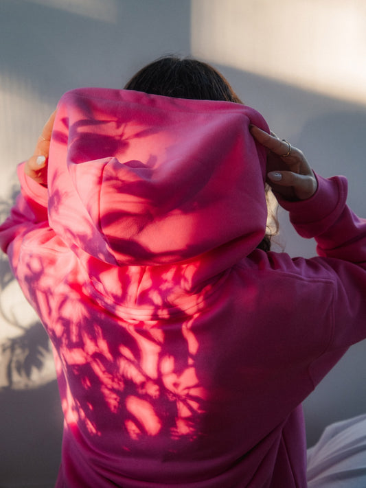 Hoodie Velvet Haze | Rose