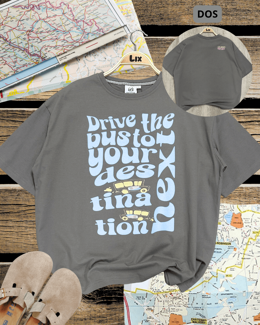 T-Shirt Drive The Bus