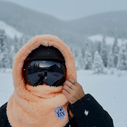 Lix hooder pour les descente en snow. Reckless clothing for roadtrip. 