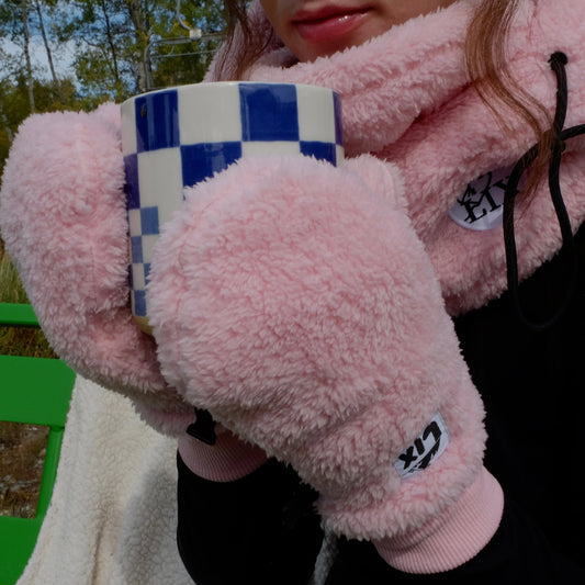 Pinky Mittens